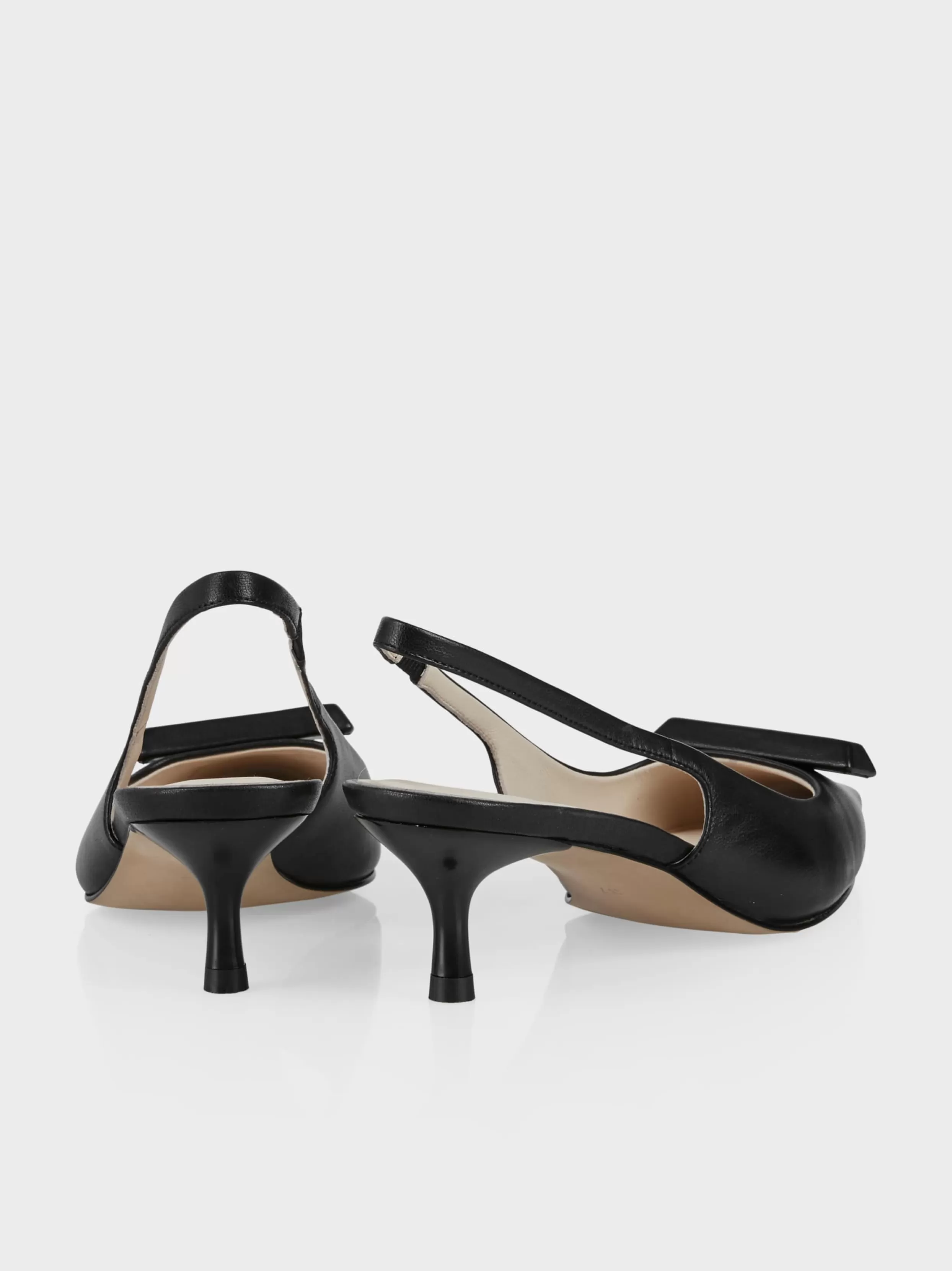 Marc Cain Fifties style leather slingbacks | Shoes