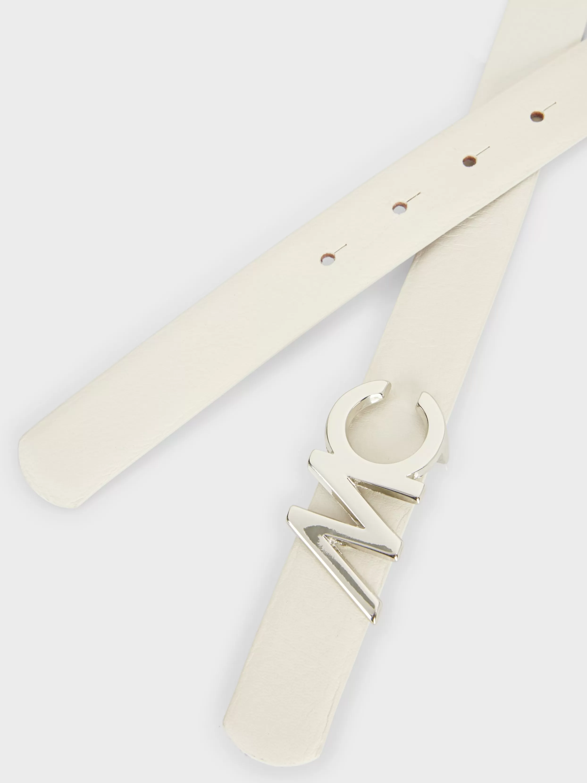 Marc Cain Leather belt with MC logo buckle | Accessoires
